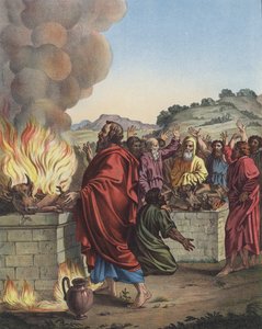 Elias og ofrene på Guds og Ba